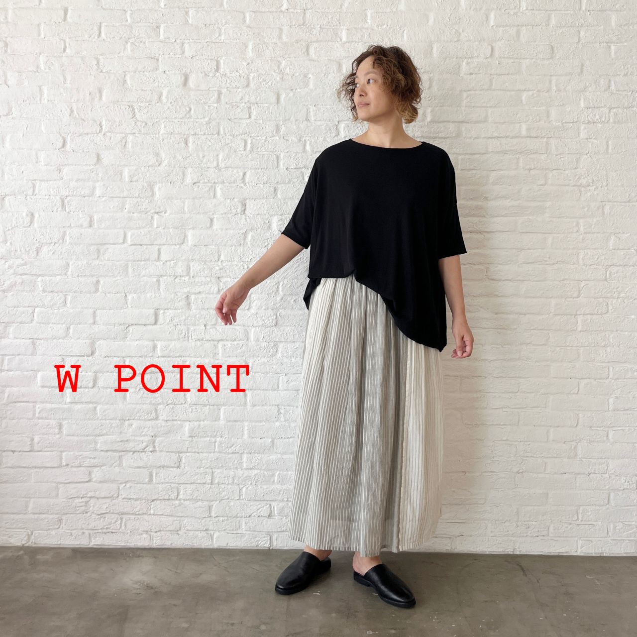 【2024/定価1.7万】パドカレ pas de calais *layer プリント葉脈柄天竺ボトルネックプルオーバー*36(33-2412-694)【10B52】 オンライン限定】カード天竺 ボートネック プルオーバー | pas