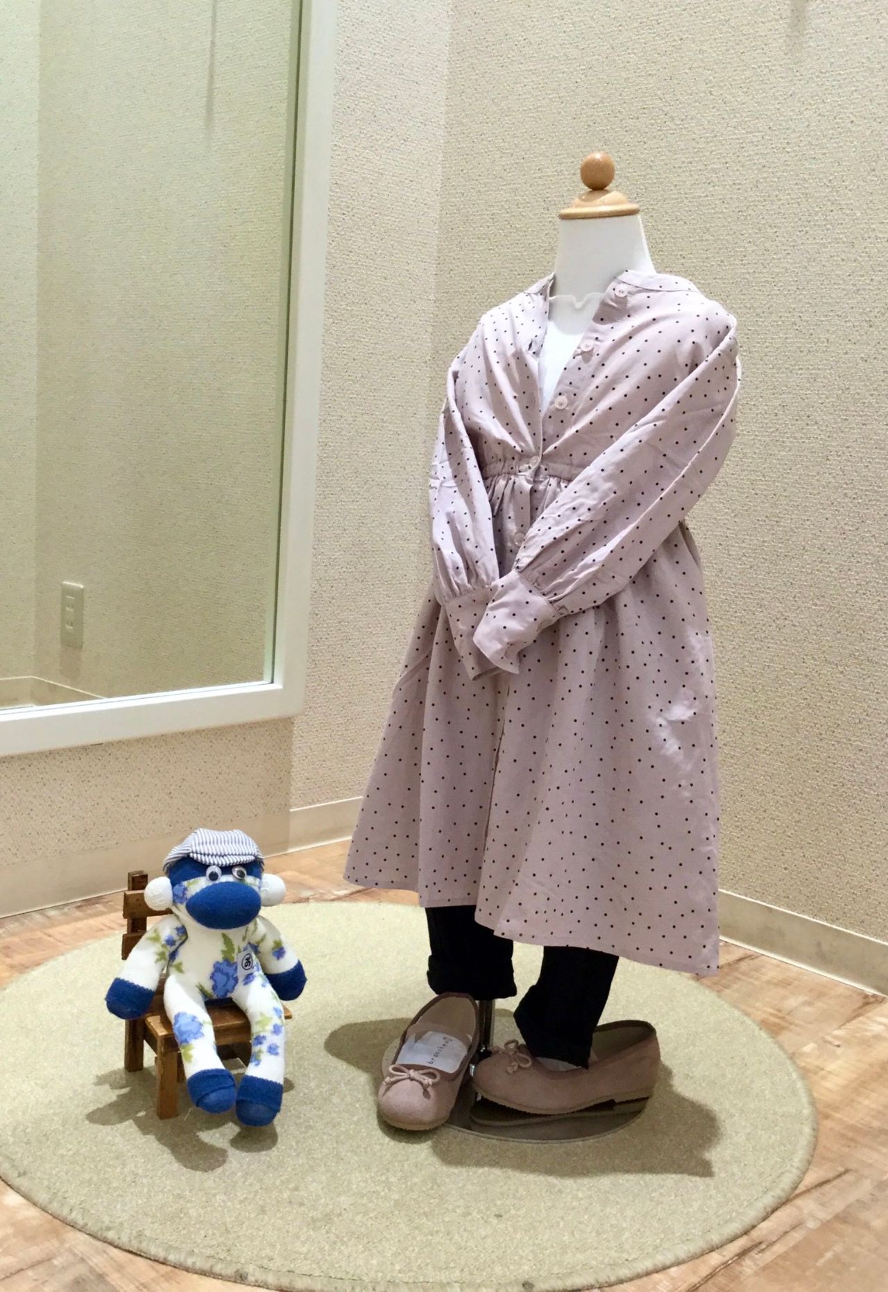 Rycom New ドット柄長袖シャツワンピース Branshesイオンモール沖縄ライカム店 子供服のブランシェス Branshes 公式ショップブログ Rycom New ドット柄長袖シャツワンピース Branshesイオンモール沖縄ライカム店 子供服のブランシェス Branshes 公式ショップブログ