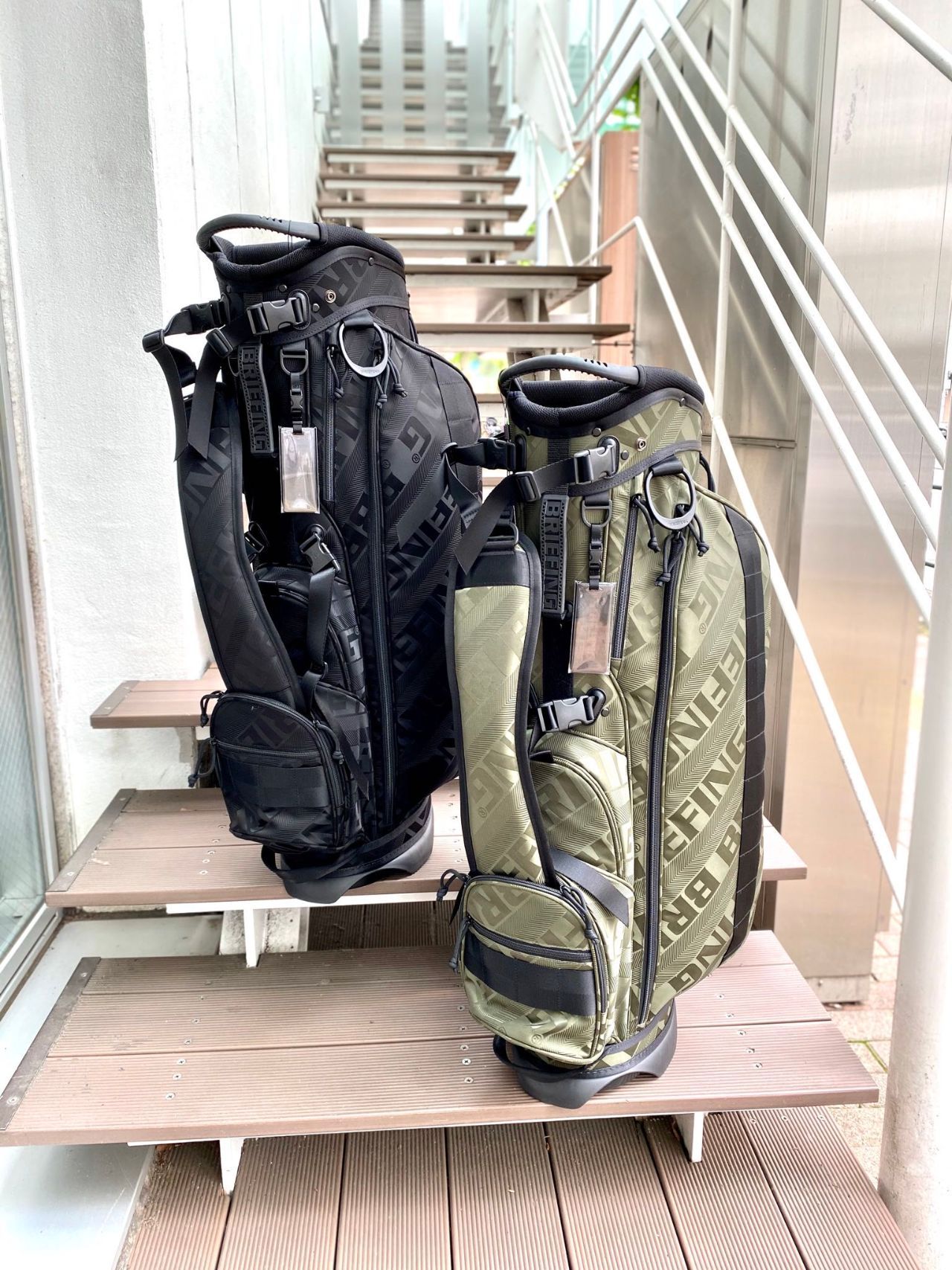 ブリーフィング キャディーバッグ カートバッグ 2個セット 博多限定