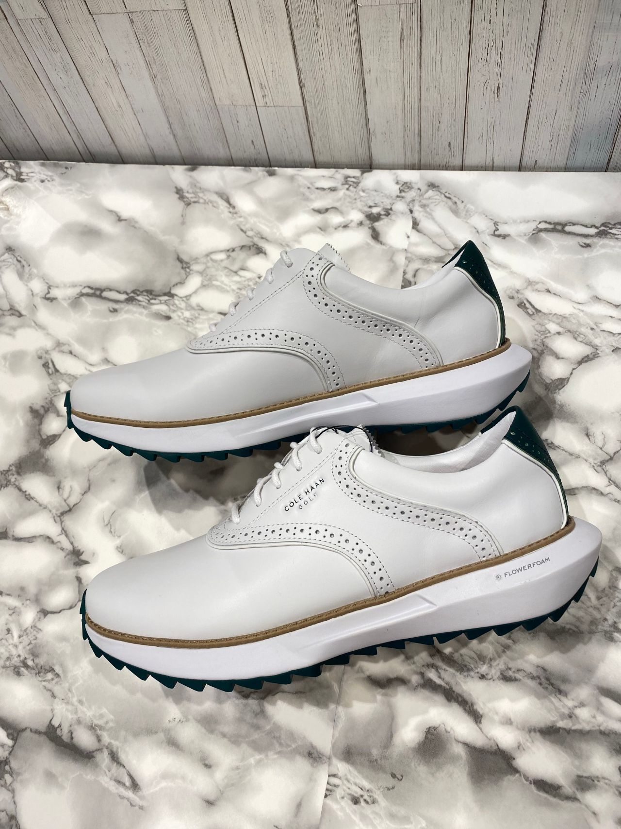 【美品】ユナイテッドアローズゴルフ　2025 Lサイズ 最新2025秋冬ゴルフシューズ 】コールハーンとユナイテッドアローズの