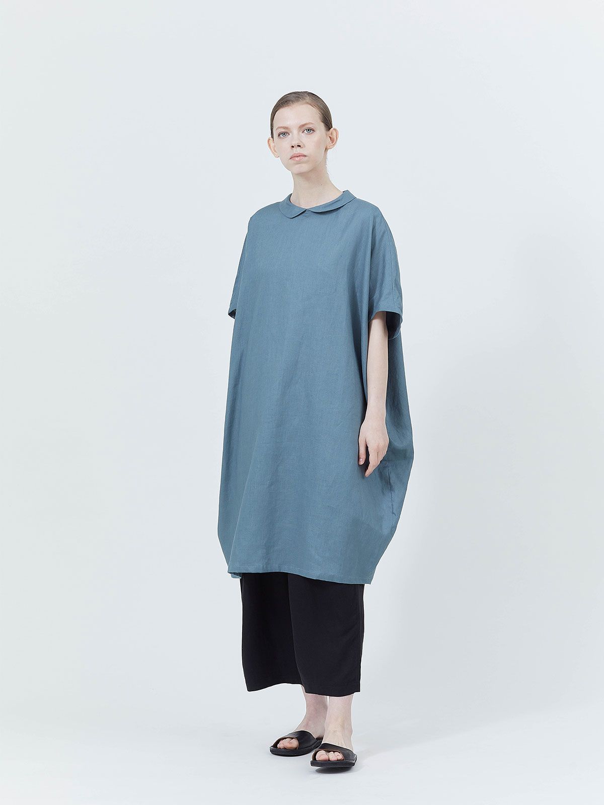 Mizuiro Ind シャツカラーコクーンワイドワンピース Marcourt Online Store マーコートオンラインストア Mizuiro Ind シャツカラーコクーンワイドワンピース Marcourt Online Store マーコートオンラインストア