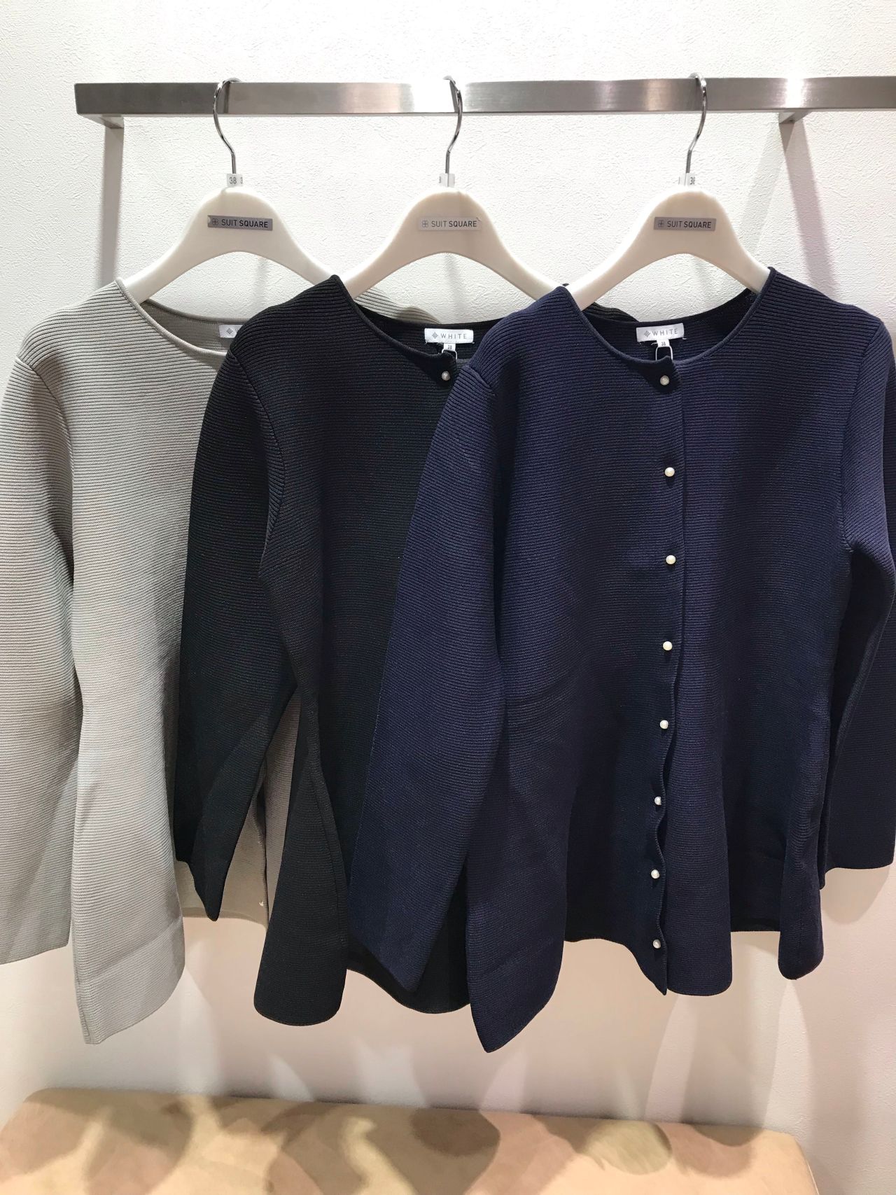 新品⭐︎ フレイアイディー　シュリンクジャガードペプラムニット FRAY I.D シュリンクジャガードペプラムニット