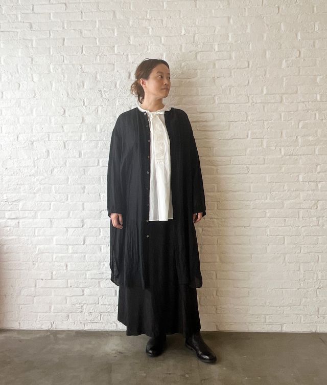SALE 2BUY more 10%OFF】コットンラミーヘンプガーゼ ワンピース