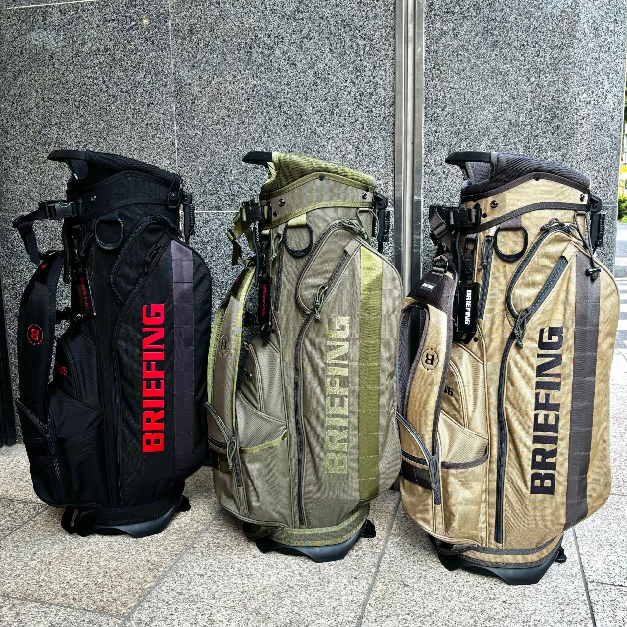 ［限定品］HONMA×BRIEFING キャディバッグ BRIEFING】キャディバッグ入荷！ | ゴルフ5 プレステージ日本橋店