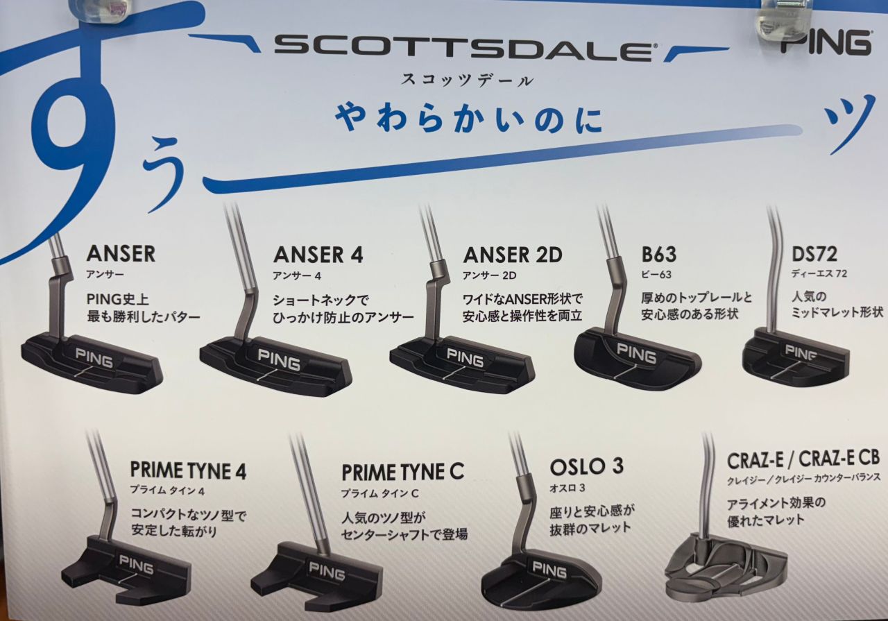 角メンコ　シート　面子　スタルヒン 新作パター】スタジオスタイル・スコッツデール | ゴルフ5