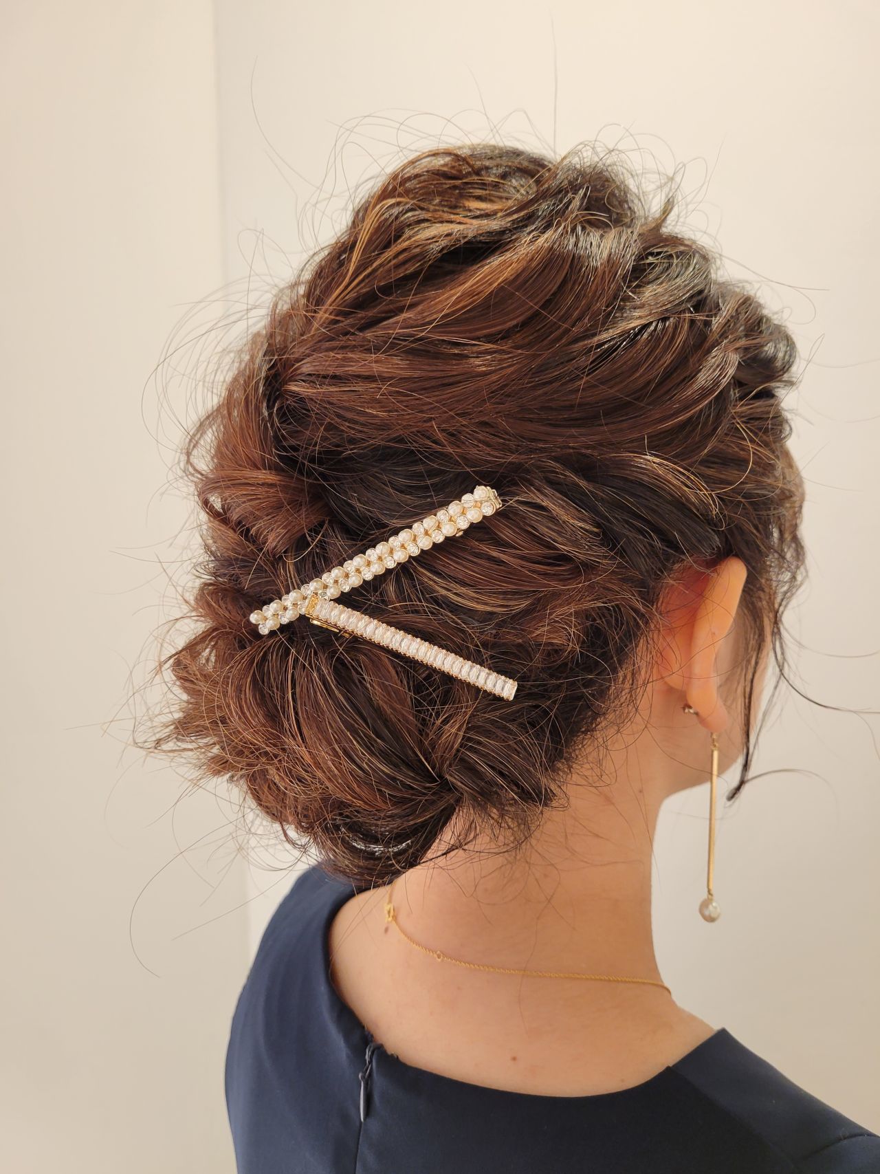お呼ばれヘアアレンジ 美容室カキモトアームズのオフィシャルサイト