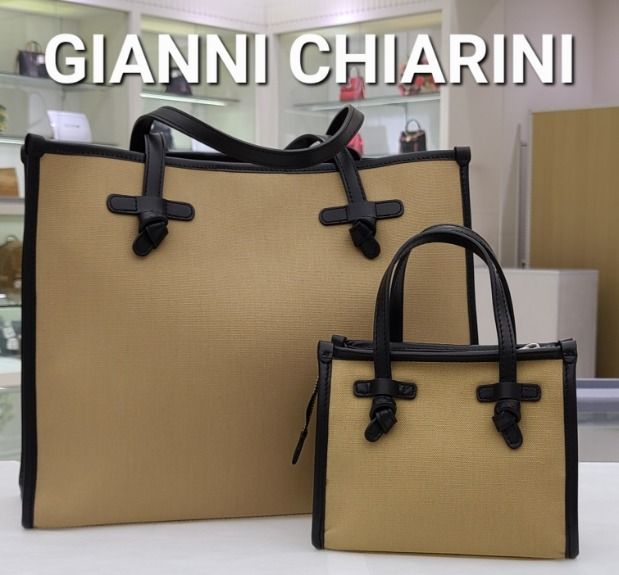 ジャンニ キアリーニ GIANNI CHIARINI マルチェッラ M トートバッグ ...