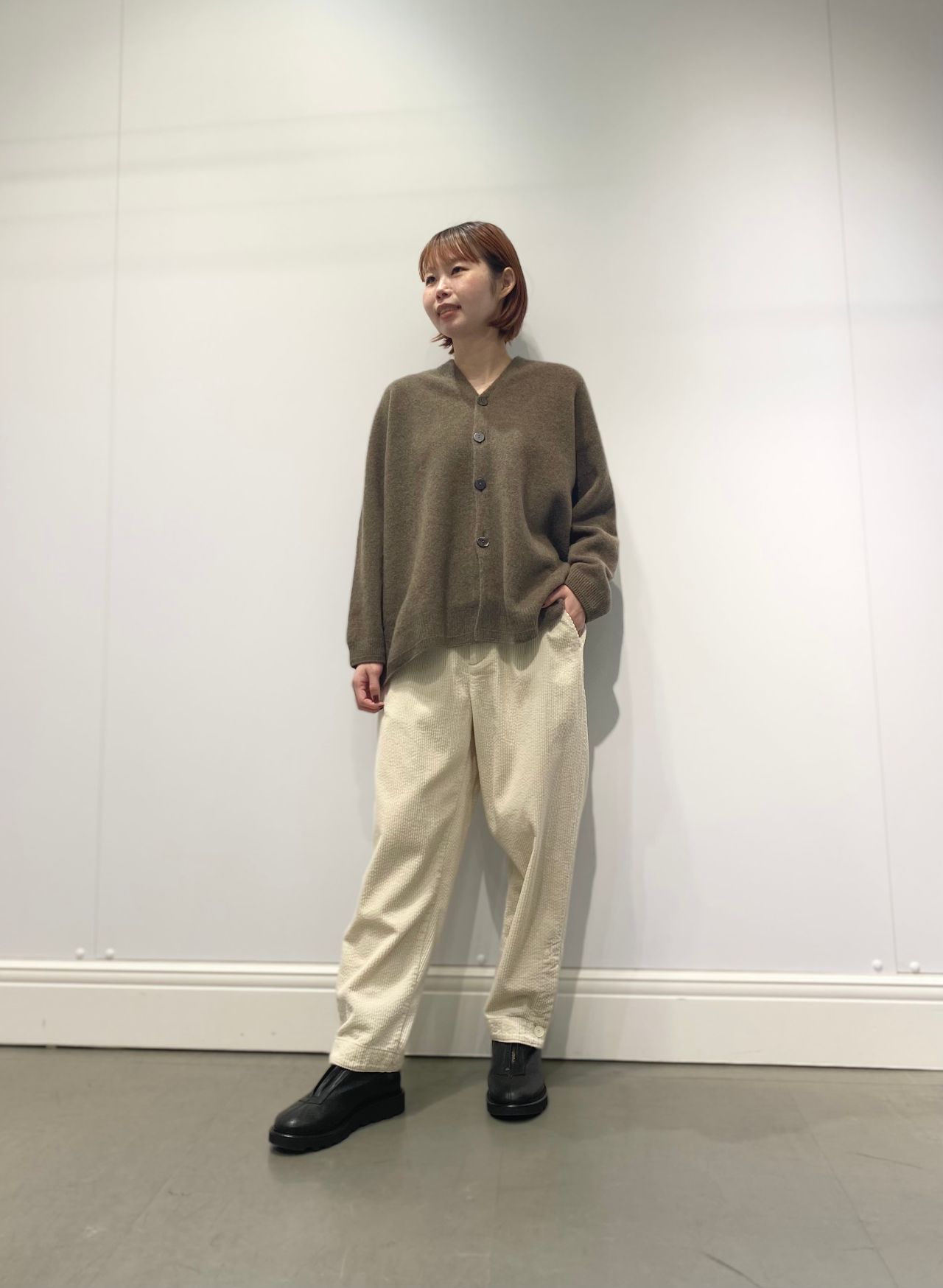 caramel@　pas de calais ブラウス・ジャケット サッカーコール天 サルエルパンツ | pas de calais（パドカレ）の公式