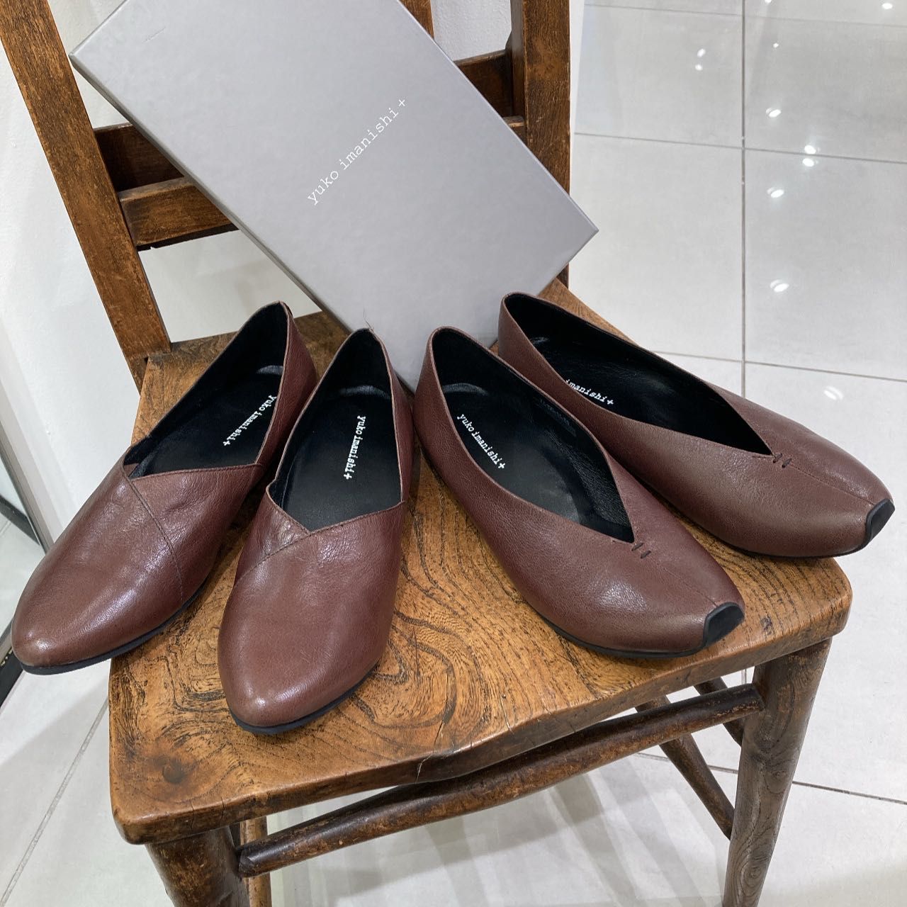 「大人気 新入荷 新品」に該当するファッション通販 imanishi+ yuko ◇ ◇秋色ブラウン◇ 銀座 WASHINGTON GINZA | 靴