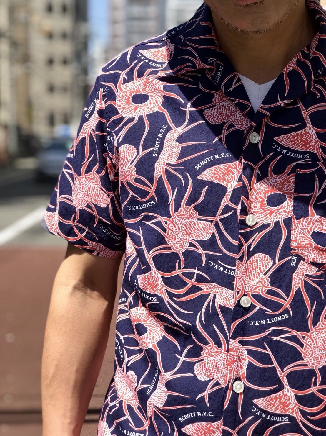 Schott/ショット】HAWAIIAN SHIRT \