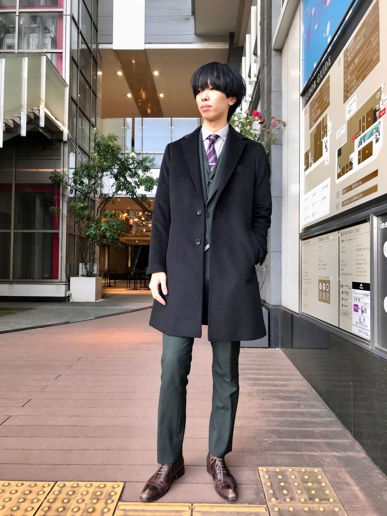 新品1PIU1UGUALE3定価15.4万21AWクレイジーチェスターコート 1piu1uguale3 - 新品1PIU1UGUALE3定価15.4万21AWクレイジー