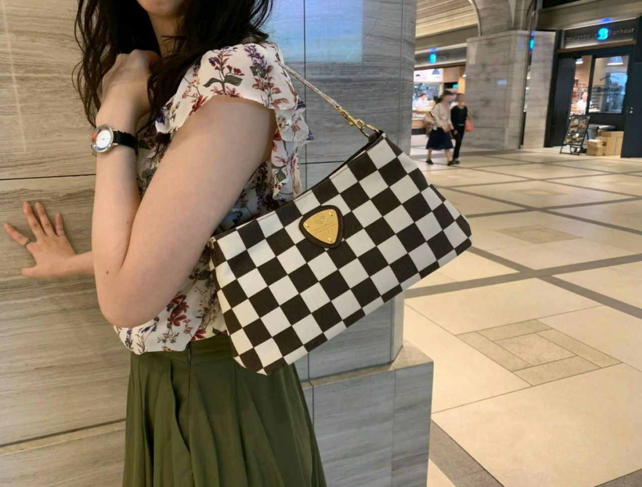 私物紹介】有能ミニバッグ☆chivy市松 | ATAO(アタオ) | ATAO 有楽町店