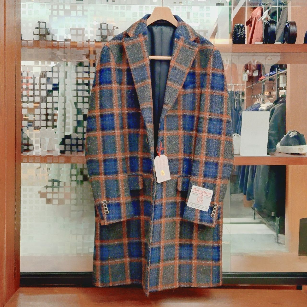 ☆HARRIS TWEED チェスターコート☆｜Mitsumine｜Staff Blog