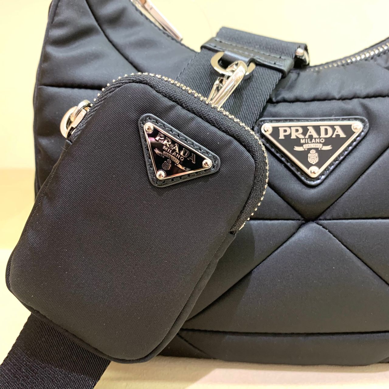 PRADA】2007年製 キルティング ブルゾン ブルゾン