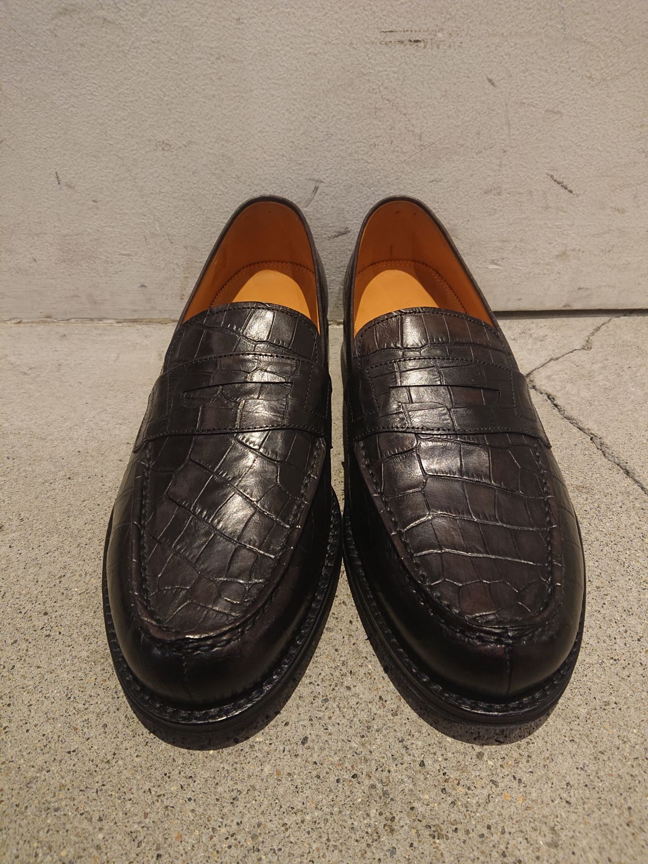 Jalan Sriwijaya ジャランスリワヤ 別注クロコダイル型押しローファー遂に入荷致しました Uncut Bound Uncut Bound 新宿 上野商会公式ブログポータルサイト