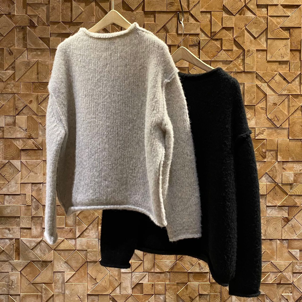 パドカレ　グレー ハイネックセーター 楽天市場】パドカレ（ニット・セーター｜トップス）：レディース