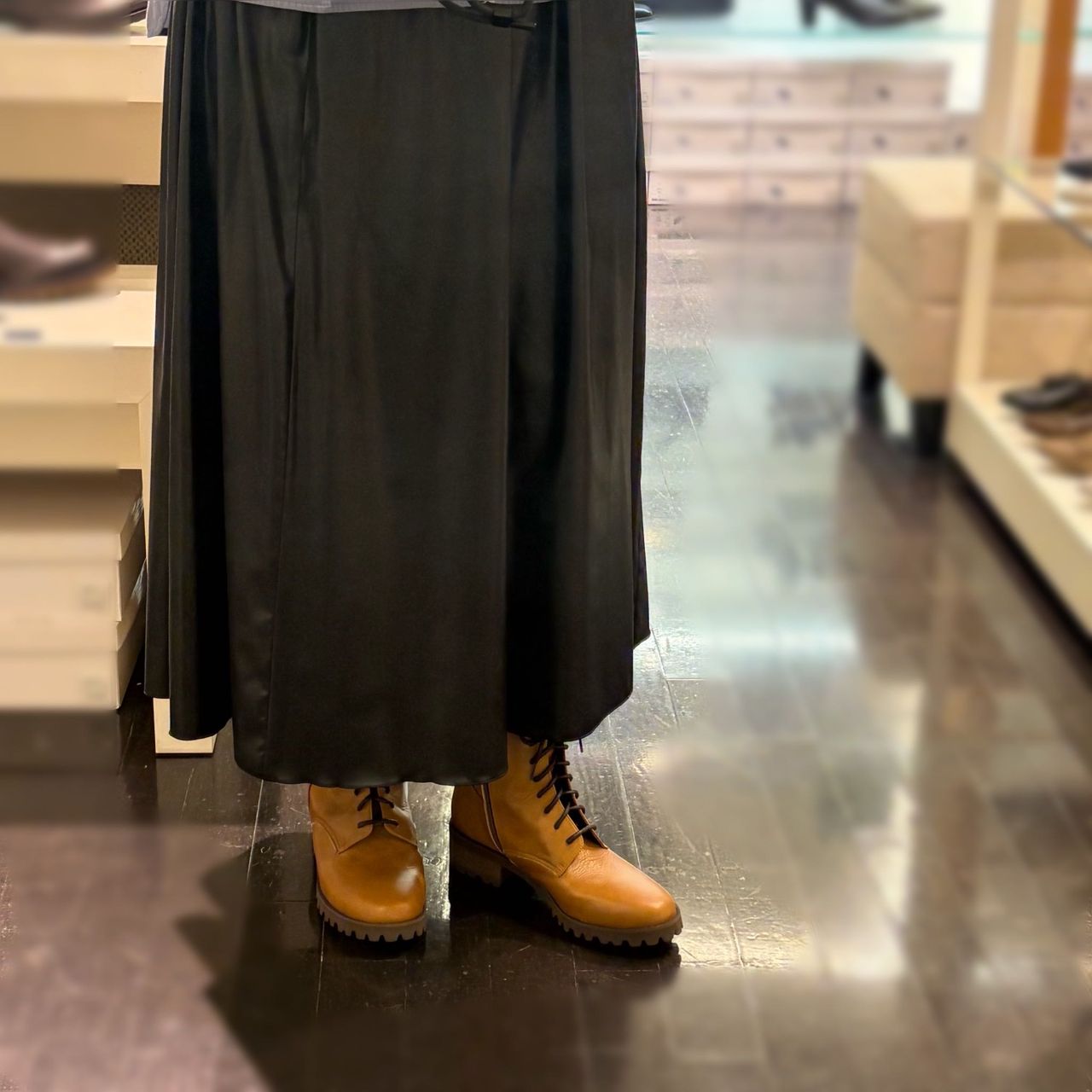 Lサイズ☆レースアップブーツ♪♪♪ | GINZA WASHINGTON 銀座本店B2F