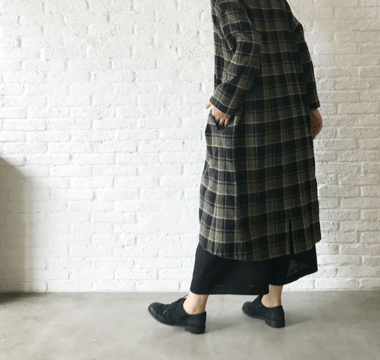 POINT10%】コットンリネンラミー ワンピース | pas de calais