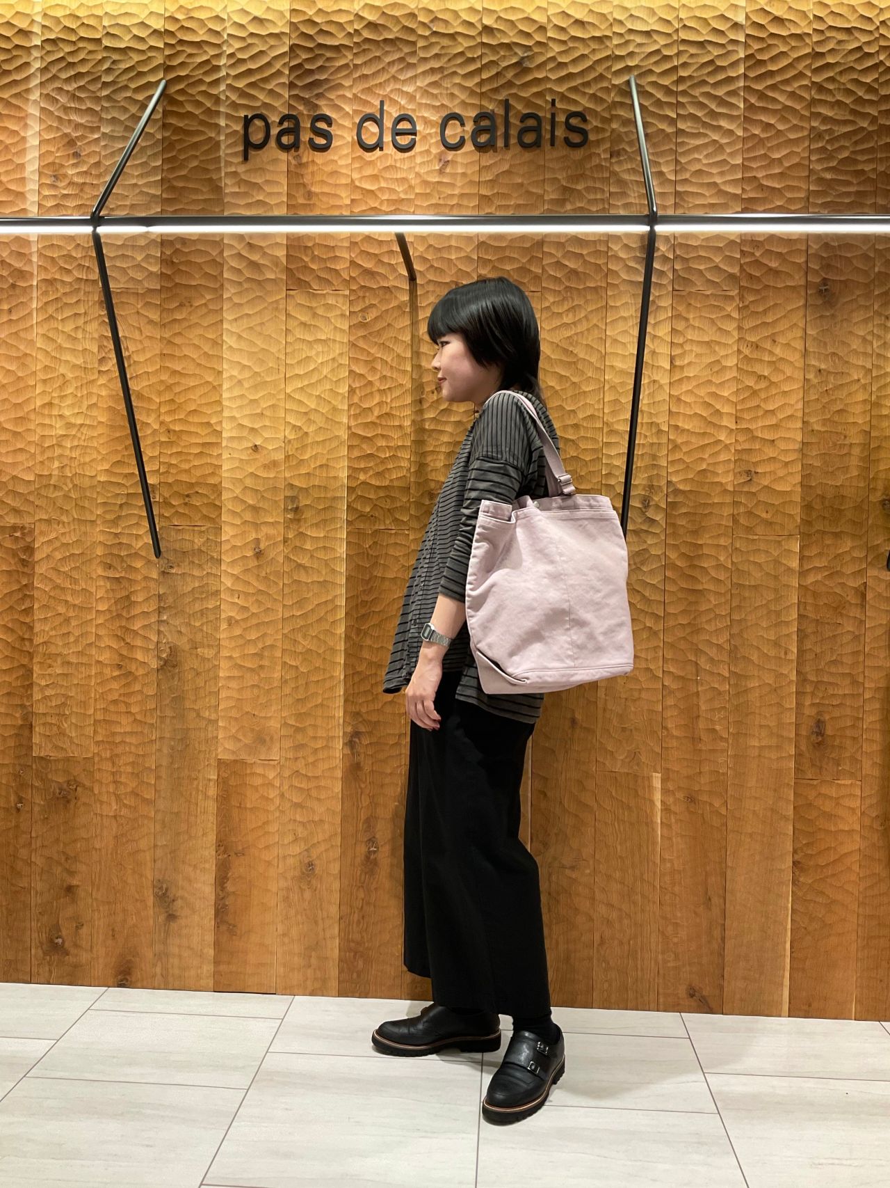 パドカレ　レザーカゴバッグ BAGS IN PROGRESS 【styling】 | 日本橋髙島屋店 | pas de