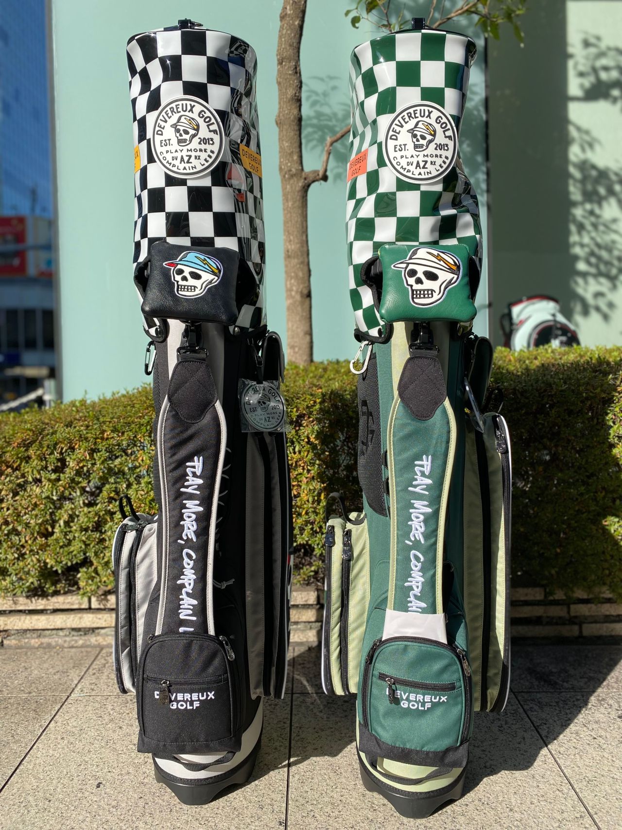 DEVEREUX GOLF デヴァローゴルフ キャディバッグ ヘッドカバーセット