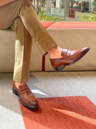 フランスで ブルーのお店で バックと靴を揃えて買った