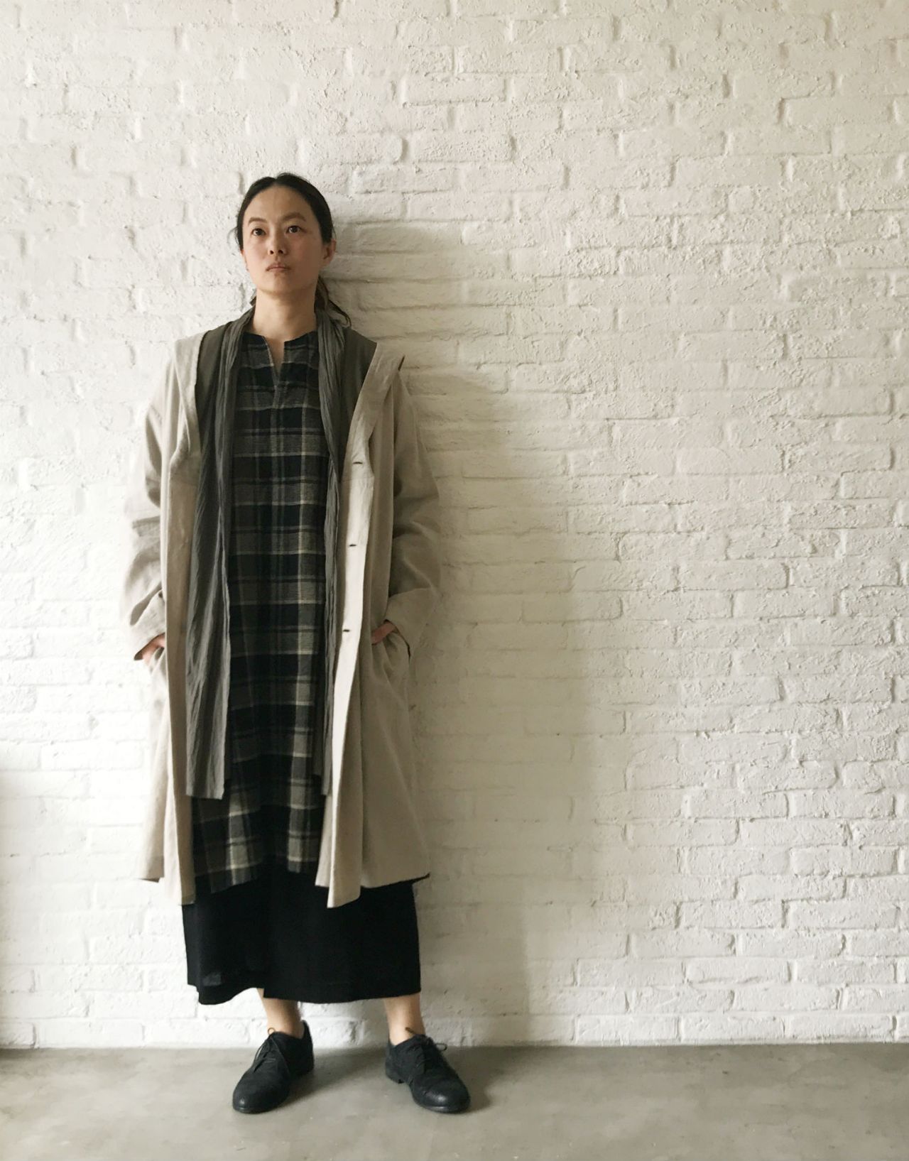 パドカレ】アイリッシュリネンコート