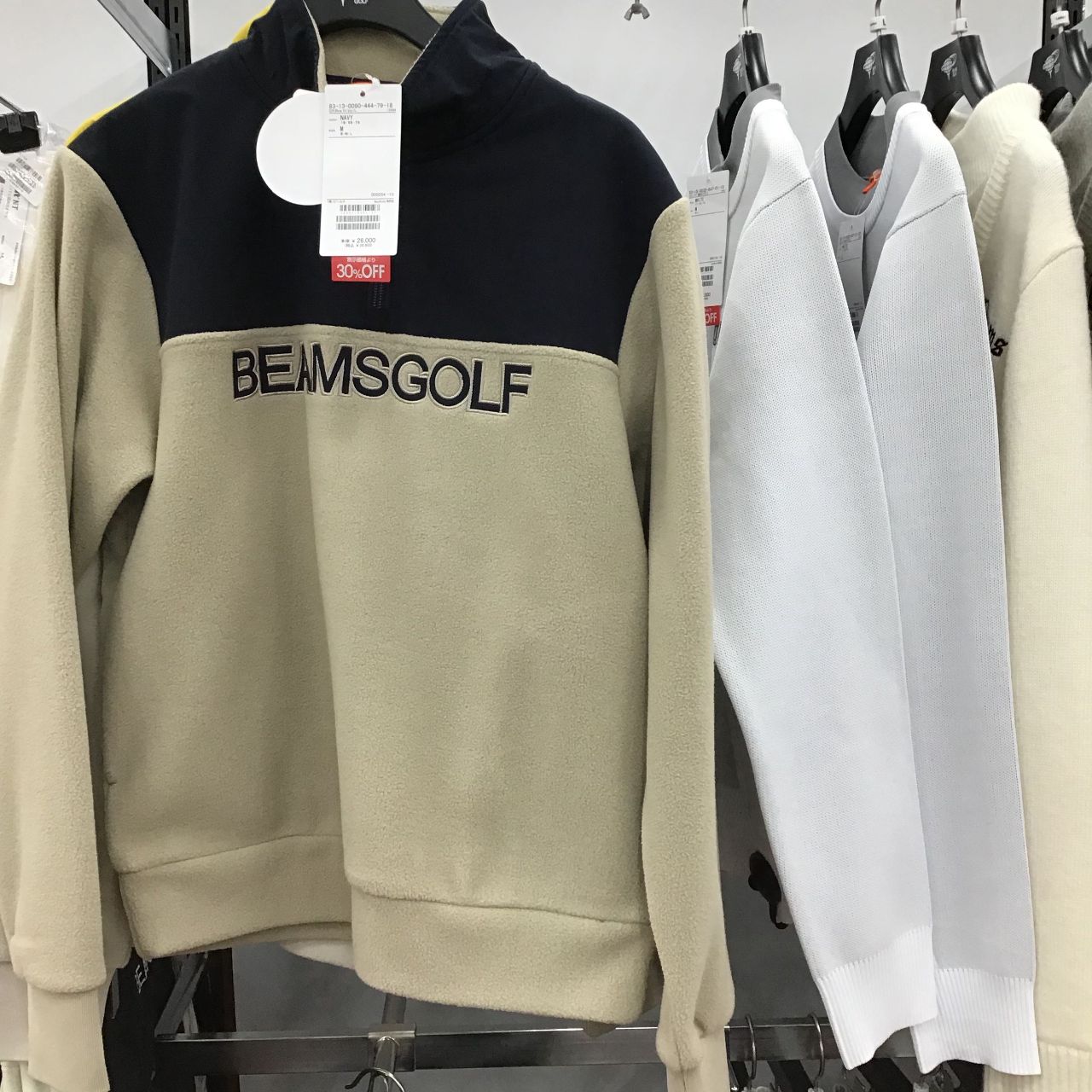 週末セール⭐︎新品BEAMS GOLF グレー ジャケット Lサイズ 週末セール⭐︎新品BEAMS GOLF グレー ジャケット Lサイズ SALE