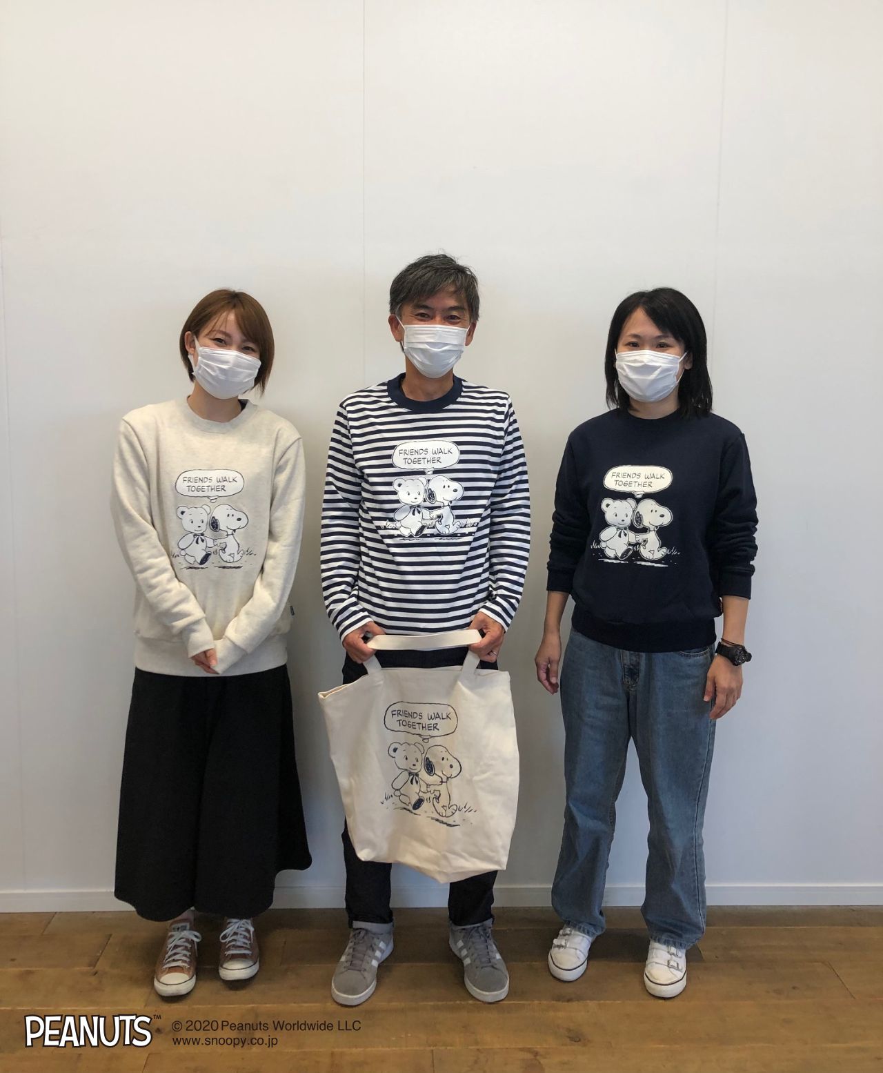 PEANUTS×familiar 』みんなで着てみました♪｜ファミリアオンライン