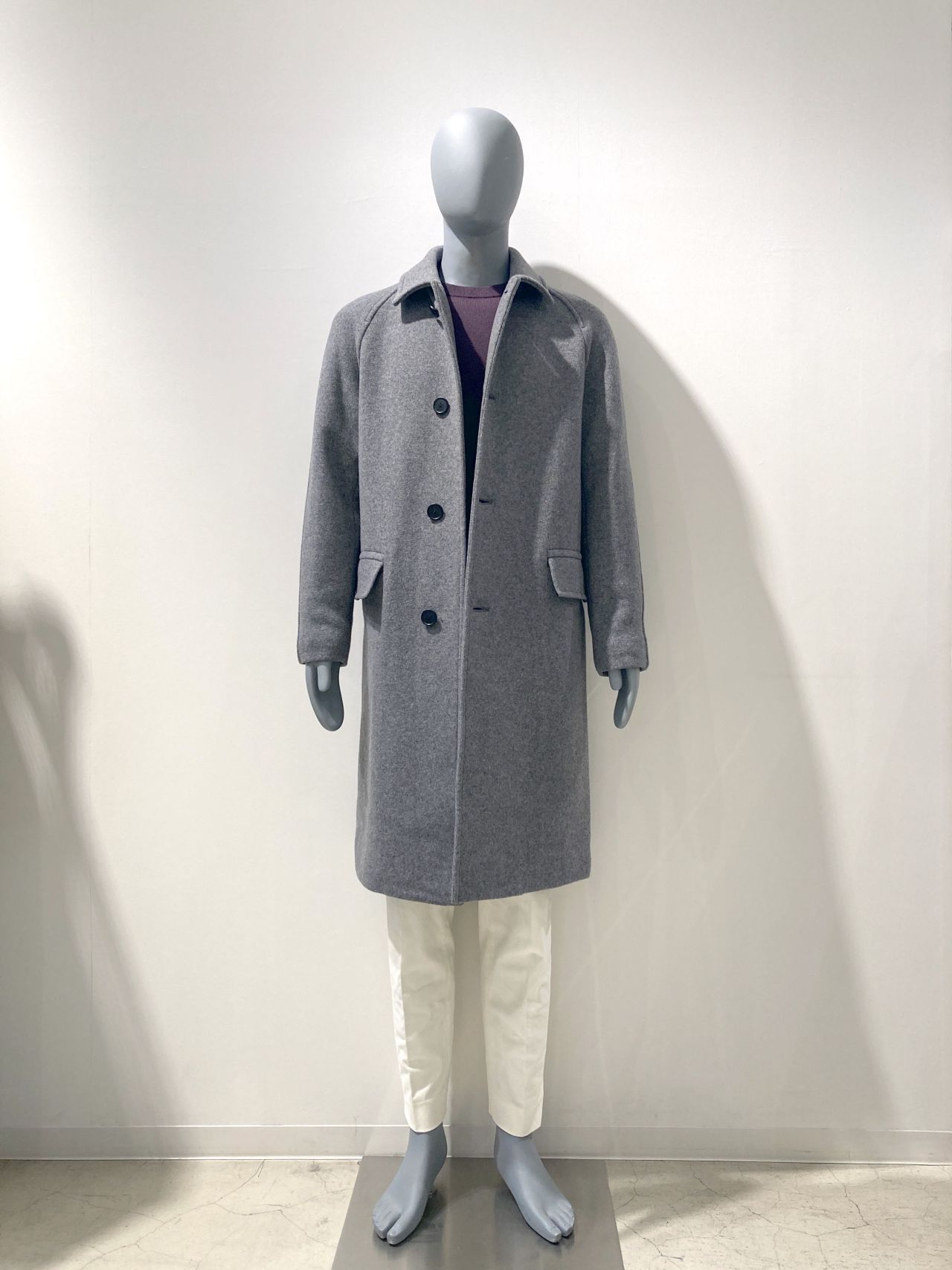 美品 Theory セオリー kannon loft wool ウール コートM 最高峰 Theory セオリー kannon コート loft wool グレー 【公式通販】
