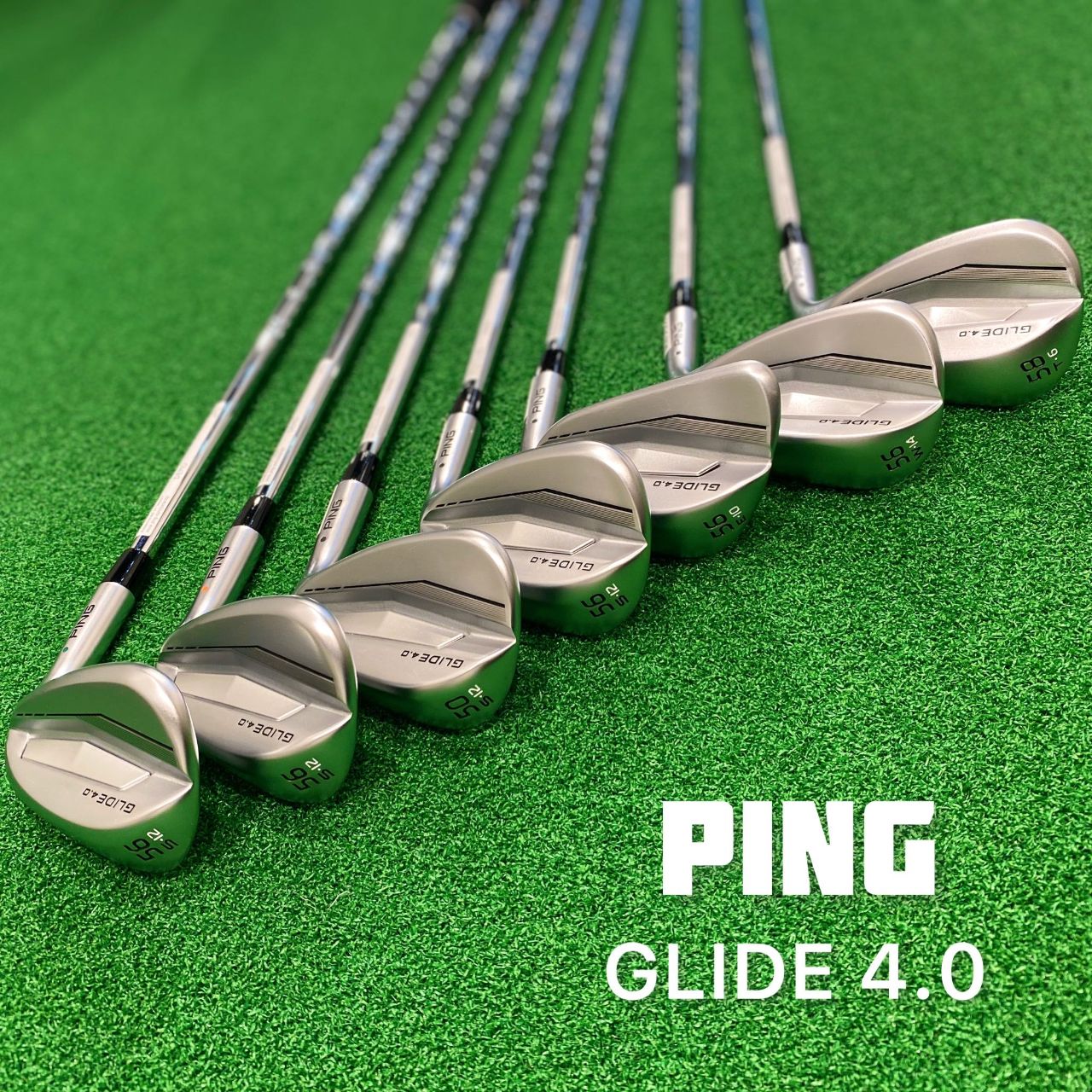 PING GLIDE 4.0 ウェッジ シャープな顔つきで狙ったところに打てる！ピン「GLIDE 4.0
