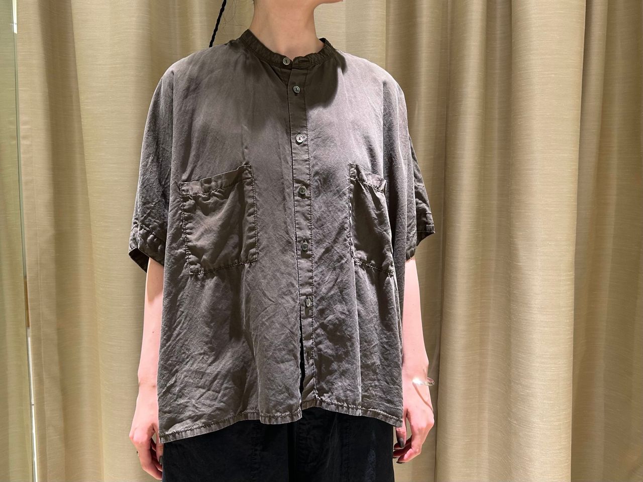 新作】リヨセルポプリンブラウス | 梅田阪神店 | pas de calais 