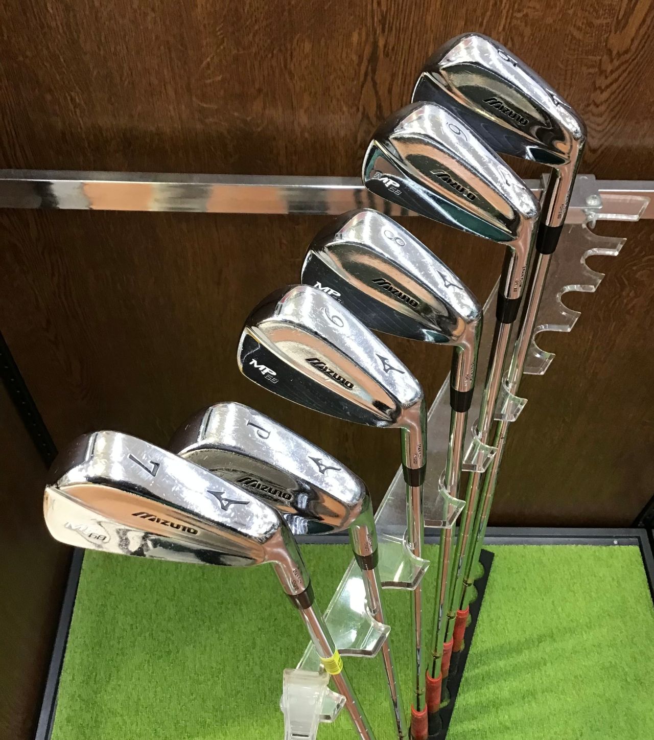 ミズノMP68マッスルバッグアイアン　名器 MIZUNO ミズノ MP-68 マッスルバック アイアン7本セット Mizuno ミズノ