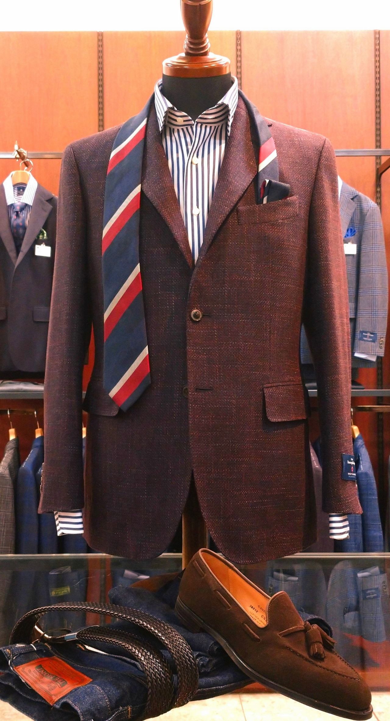 【美品】Ermenegildo Zegna☆テーラードジャケット☆TROFEO☆ ERMENEGILDO ZEGNA】【TROFEO SILK】【スイス製】【アウター