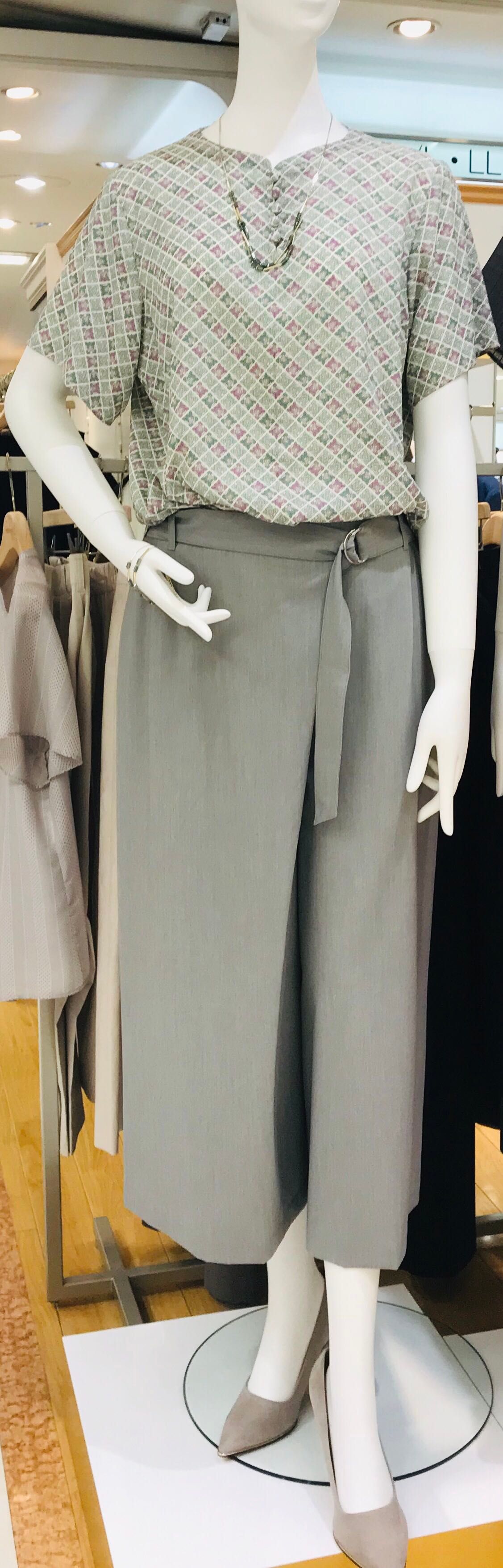 ラップ風ガウチョパンツ 京王新宿エルサイズ店 Women ニューヨーカー公式ショップブログ