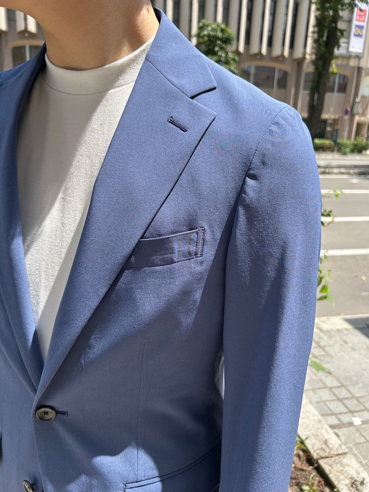 札幌 メンズ セットアップ】夏に合う爽やかなスマみえ