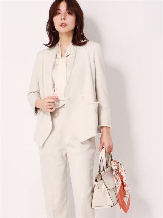 大人気♡WHITEツイードセットアップをご紹介♪｜WHITE THE SUIT