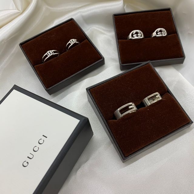 国内発*GUCCI*グッチ*インターロッキングG チェーンリング GUCCI インターロッキング G チェーン リング – Trip