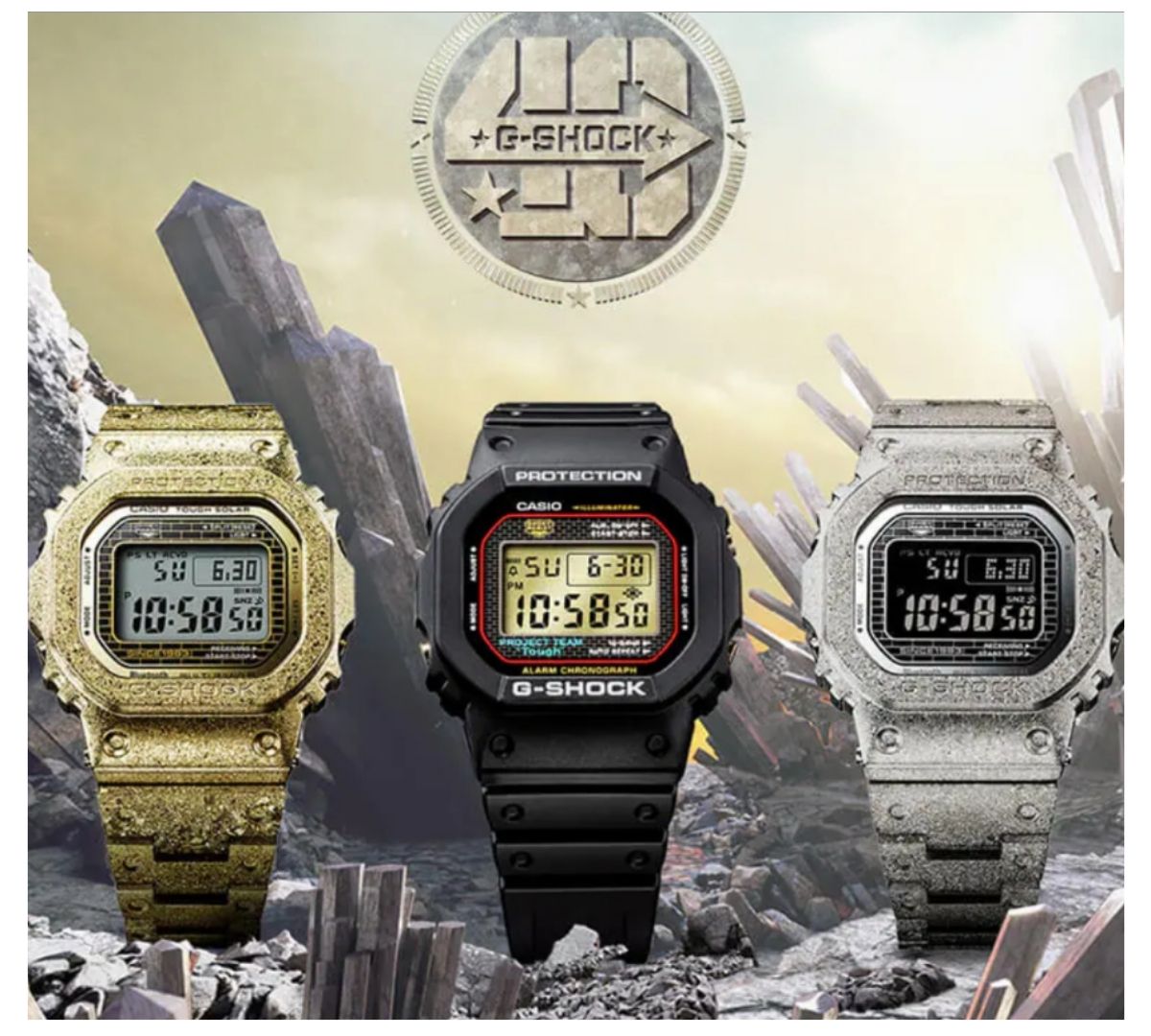G-SHOCK 名古屋グランパス　30周年モデル G-SHOCK名古屋グランパスモデル 30th Anniversary Edition」発売