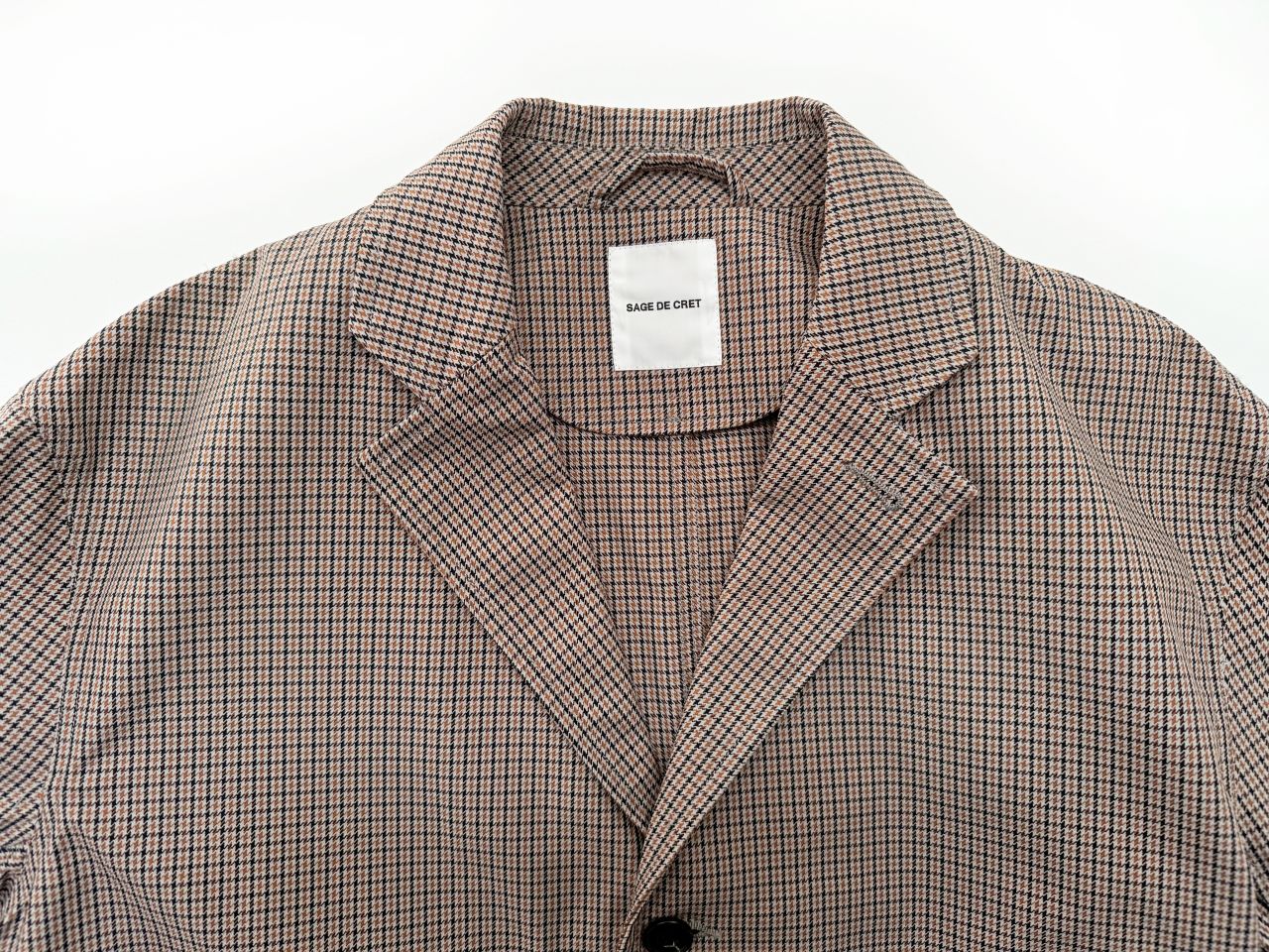 pas de calais パドカレ ベルベットテーラードジャケット シワ加工 pas