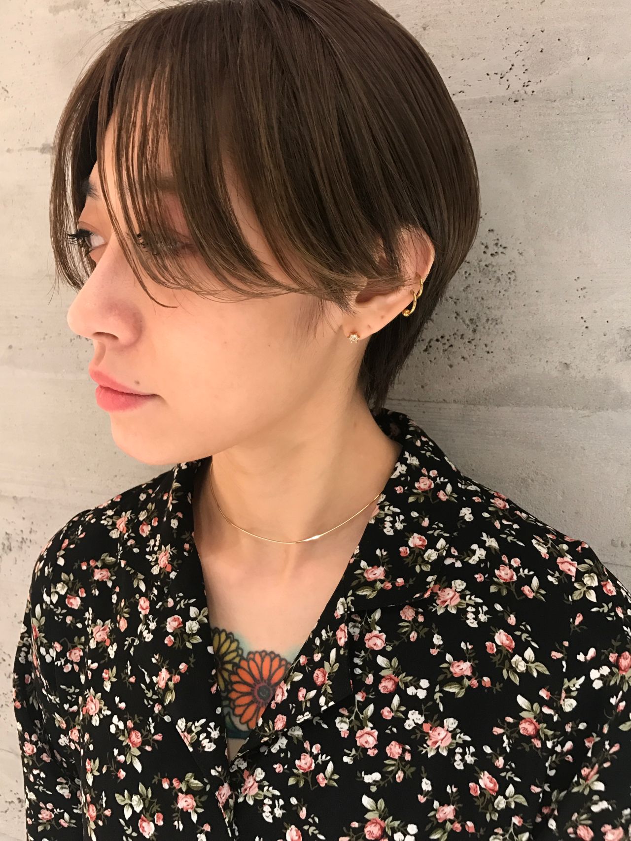 モードなジョンコナー風ショート 美容室カキモトアームズのオフィシャルサイト