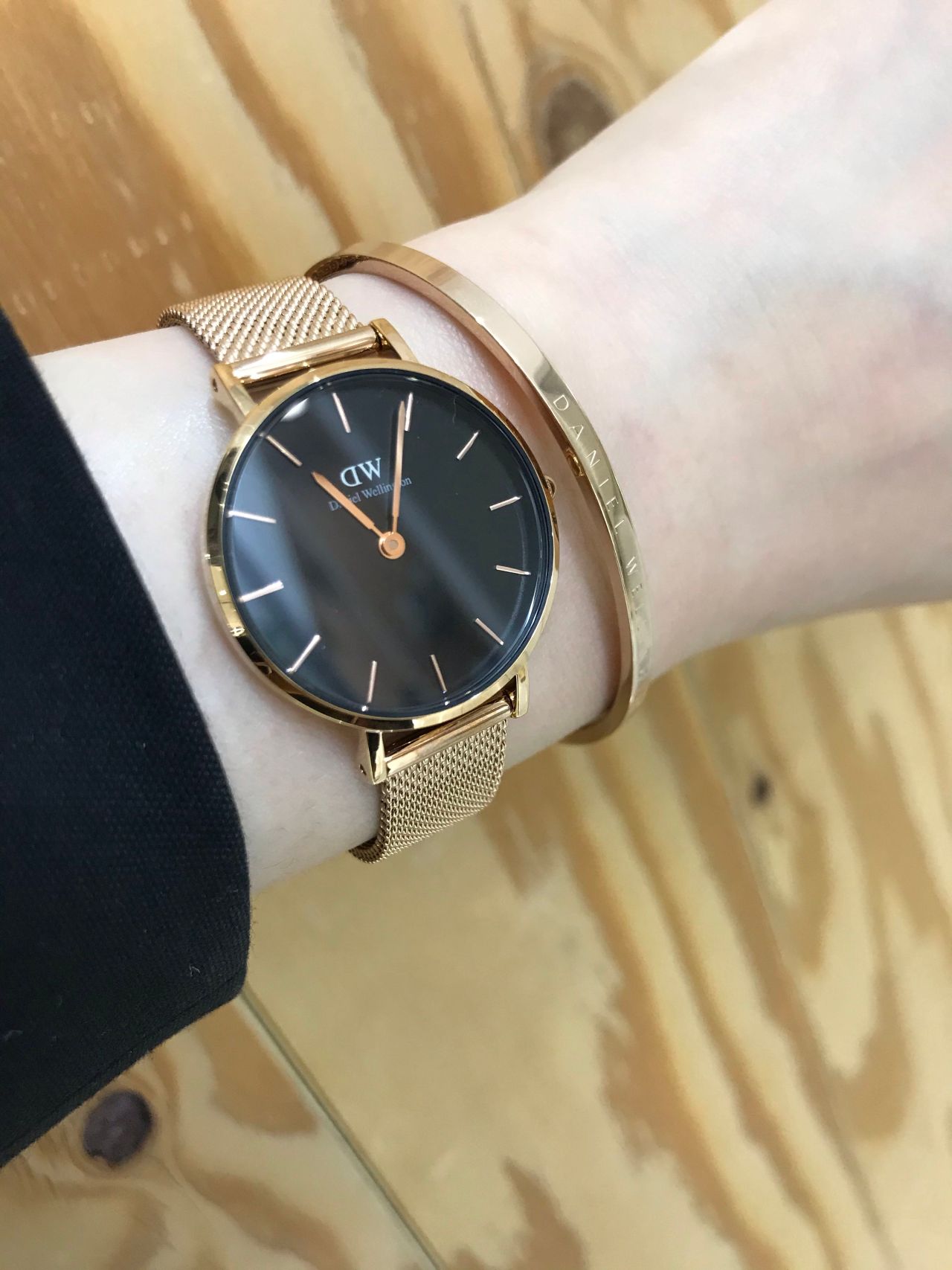 Daniel Wellington 腕時計　バングル　セット　ピンクゴールド Daniel Wellington 限定 腕時計 バングル セット ピンクゴールド