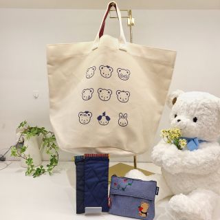 新品タグ付★ファミリアトートバッグ♡BK(ブラック)★梅田阪急ポップアップ完売品 阪急うめだ本店でファミリアのコラボイベント♪「wish list PARK