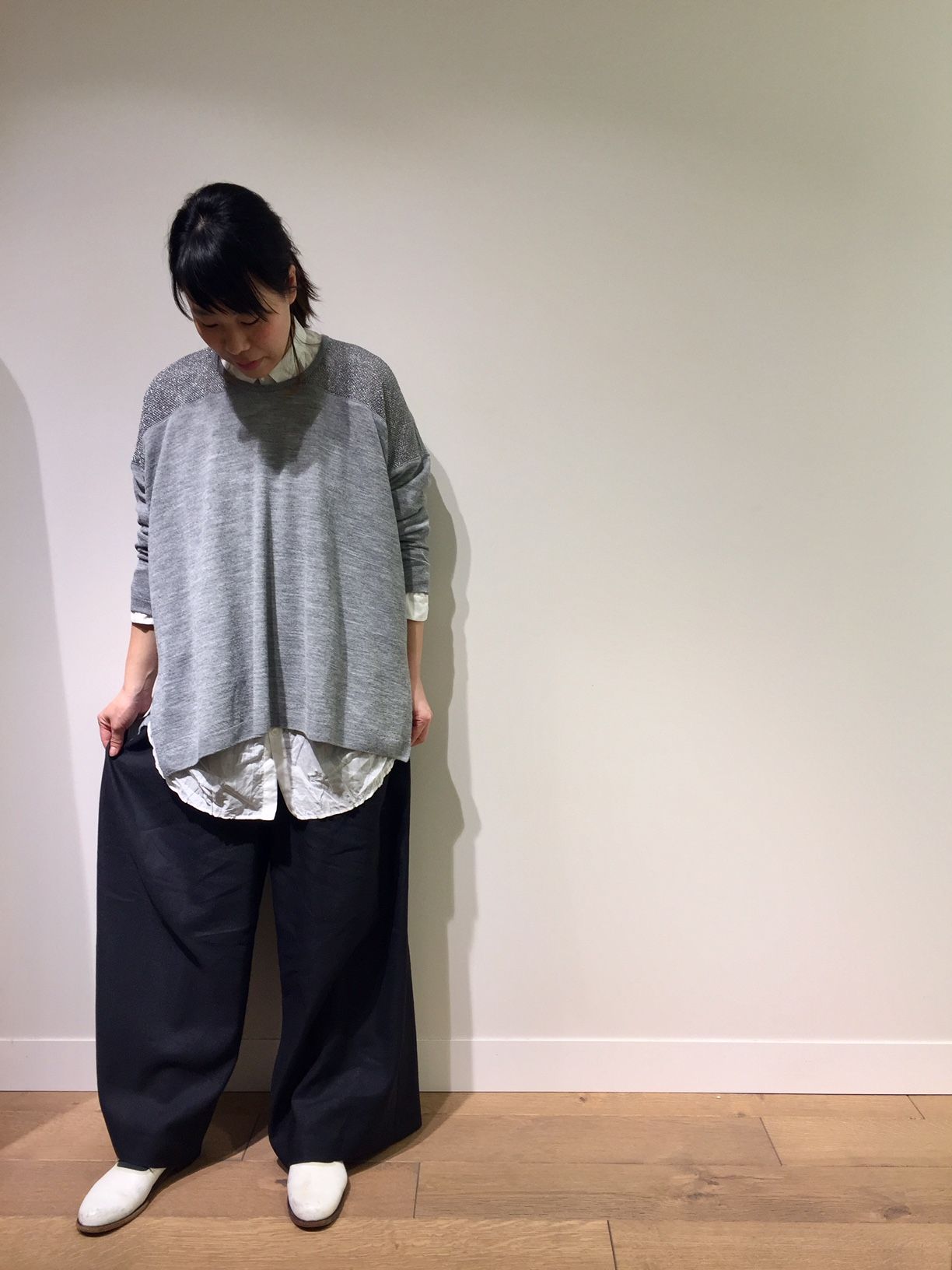 【通販激安】 日本橋髙島屋店 | ブラウス コットンシルクローン | de pas トップス