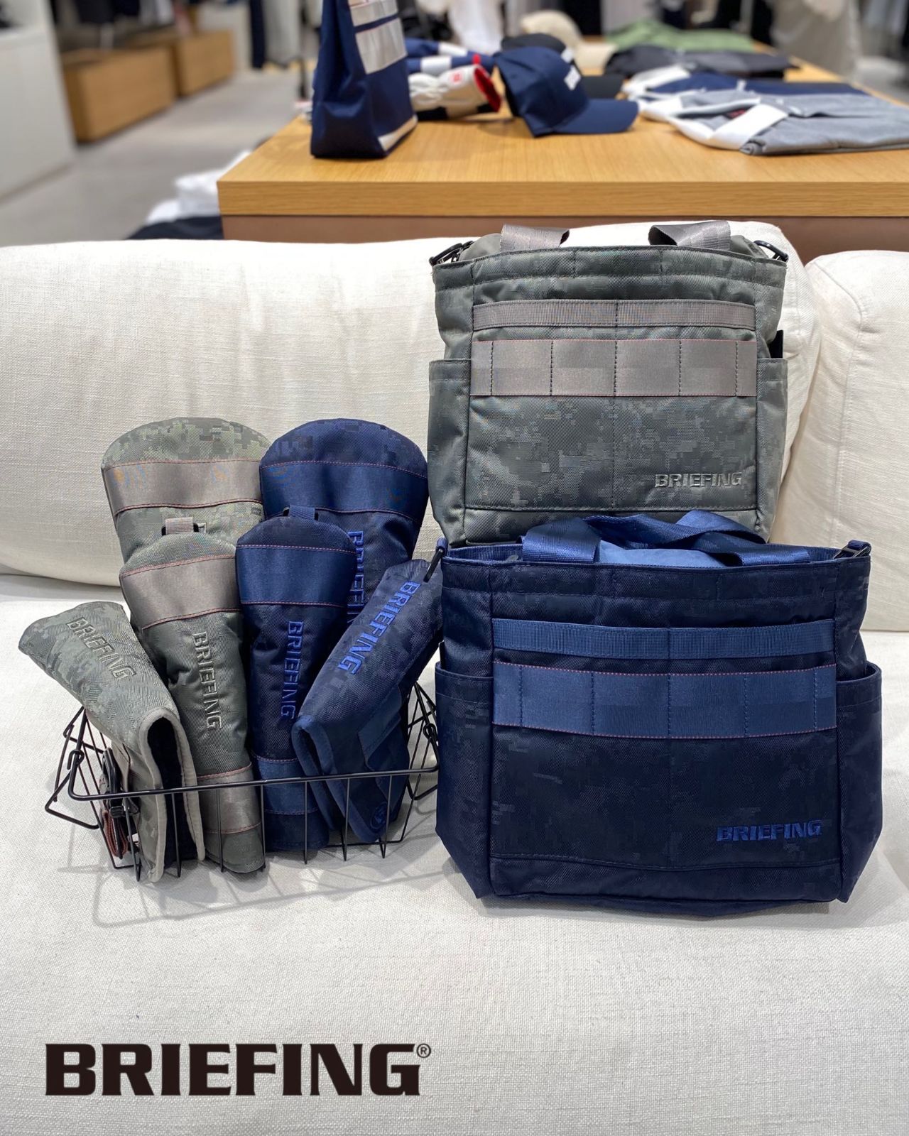 BRIEFING 迷彩 カートバッグ  GOLF CUP参加 BRIEFING】カートバッグ、ヘッドカバー入荷しました∩^ω^∩ | ゴルフ5