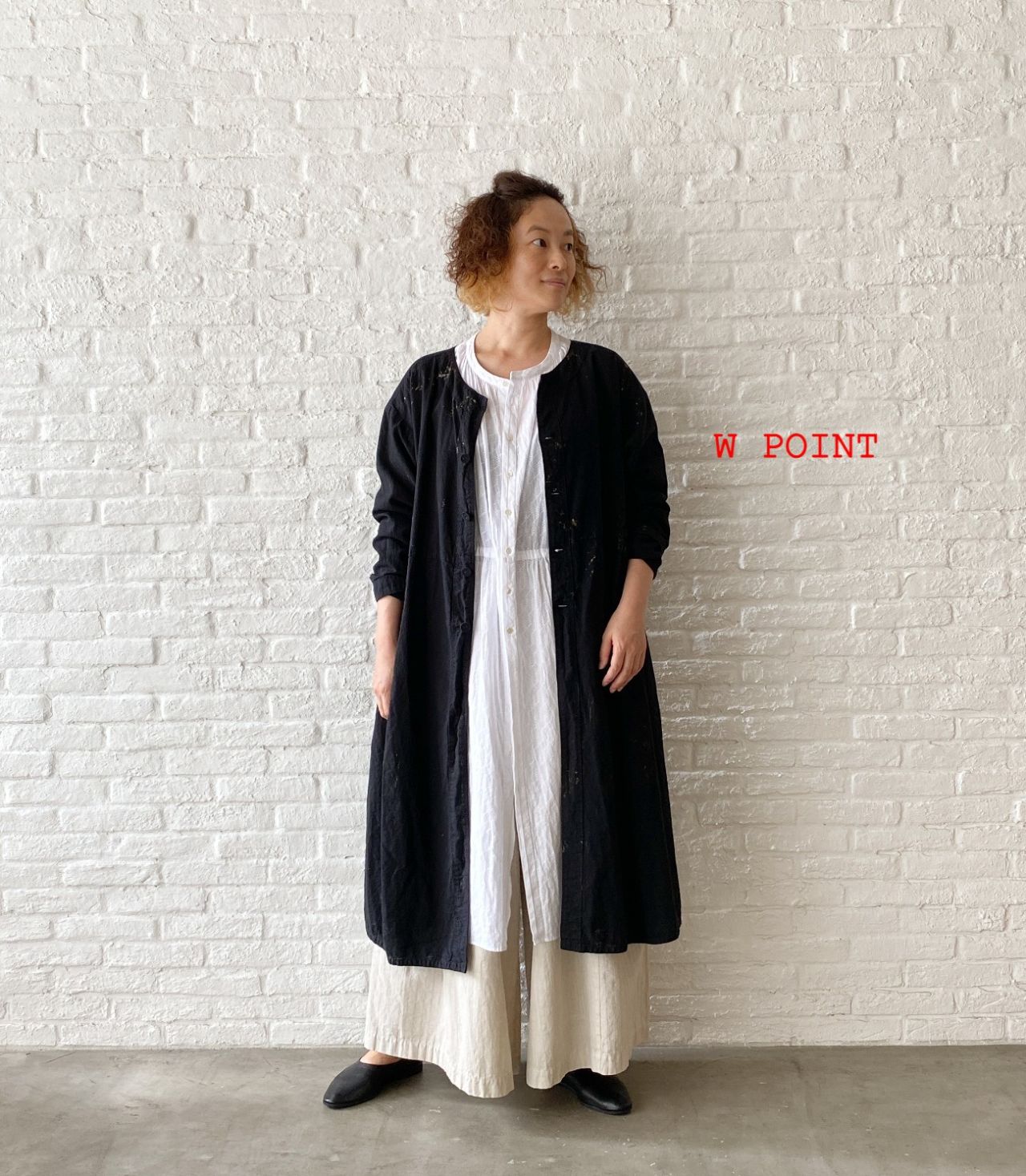専用 新品 パドカレ25周年 23AW 製品染め ワークコート ワンピース 羽織 pas de calais Online | pas de calais | パドカレ 公式ブログ