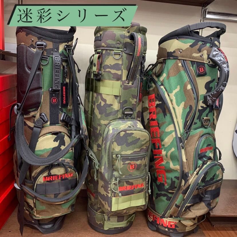 BRIEFING ブリーフィング GOLF カモフラ 迷彩 ハーフジップ L BRIEFING ブリーフィング ゴルフ アイアン ヘッド カバー