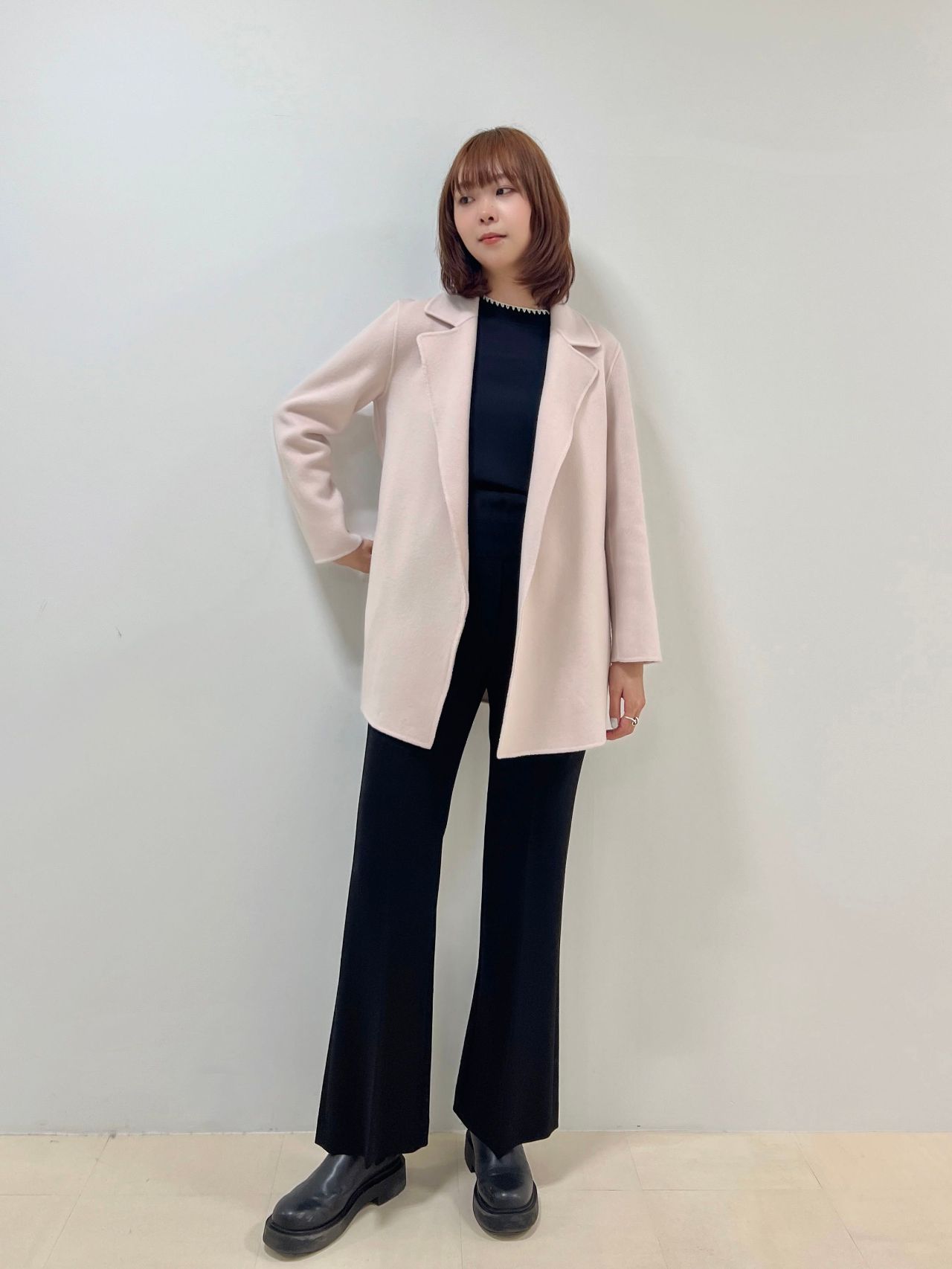 ブランシーハーフコート 1 茶 コート SUSURI susuri ススリ その他 