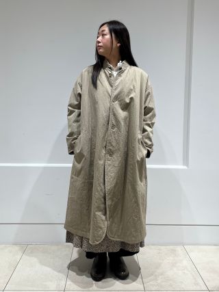 coordinate》綿ナイロンツイル キルティング裏付きコート/ジャケット