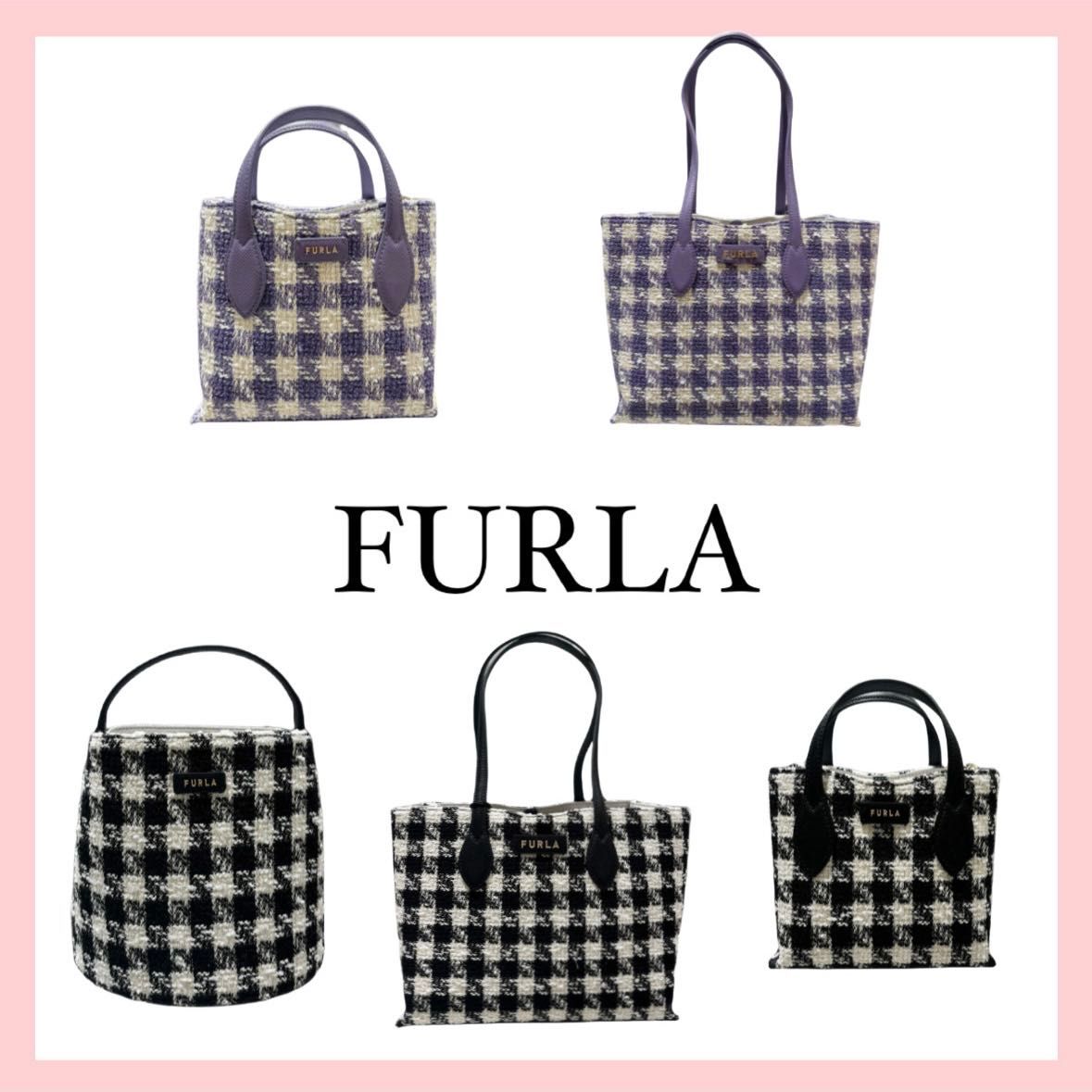 FURLA♥︎ステイシーカサノバショルダーバック♥︎ギンガムチェック柄 FURLA ♥︎ステイシーカサノバショルダーバック♥︎ギンガムチェック柄
