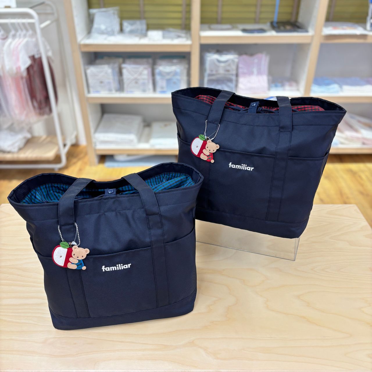 最終値下げ　familiar ネイビー マザーズバッグ 最終値下げ familiar ネイビー マザーズバッグ マザーズバッグ